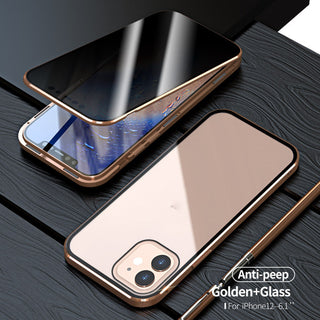 Magnetic Privacy Glass Case Anti-Spy 360 Protective - Phosgene