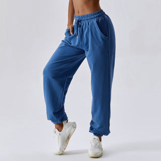 Waist Loose Sports Pants For Women Outdoor - Phosgene