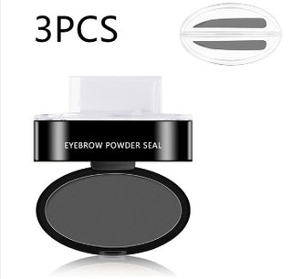 Eyebrow Powder Stamp Tint Stencil Kit Cosmetics Professional Makeup Waterproof Eye Brow Stamp Lift Eyebrow Enhancers Stencil Kit - Phosgene