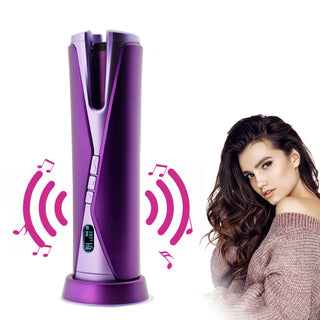 Wireless Mini Automatic Hair Iron Portable Music - Phosgene