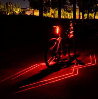 Cycling bicycle light tail light laser tail light - Phosgene