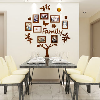 Photo frame tree 3d wall sticker - Phosgene