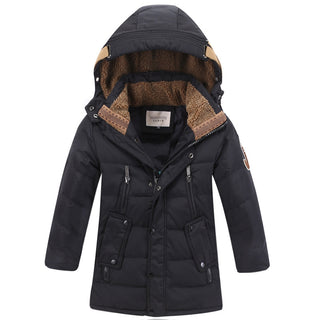 -30 Degree Children's Winter Jackets Duck Down Padded Children Clothing Big Boys Warm Winter Down Coat Thickening Outerwear - Phosgene