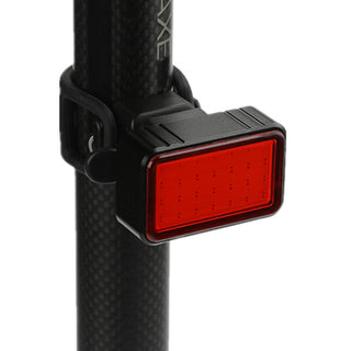 Machfally USB charging smart sensor brake bicycle riding tail light mountain bike COB warning light - Phosgene