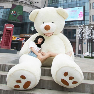 Giant Teddy Bear Plush Toy Huge  Soft Toys  Leather Shell - Phosgene