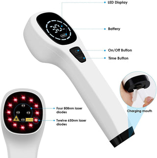 Hand-Held Red Light Therapy Device Phosgene