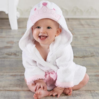 Cartoon Cute Animal Modeling Baby Bath Towels Baby Bathrobes Cotton Children's Bathrobes Baby Hooded - Phosgene