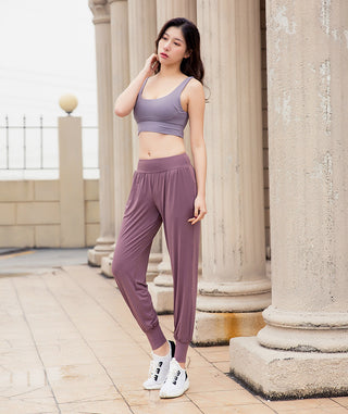 Loose letter track pants - Phosgene