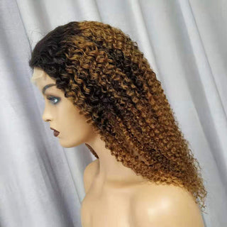 Human Hair Wigs Kinky Curly - Phosgene