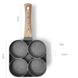 Four Hole Omelette Pan, Non-stick Pan - Phosgene