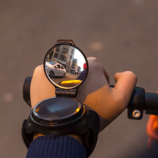 Wrist riding rear view mirror - Phosgene