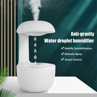 Anti-gravity Air Humidifier Mute Countercurrent Humidifier Levitating Water Drops Cool Mist Maker Fogger Relieve Fatigue - Phosgene