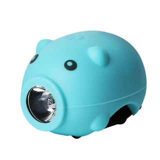 Children's Bicycle Piggy Horn Light USB Charging - Phosgene