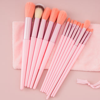 13Pcs Makeup Brush Set Make Up Concealer Brush Blush Powder Brush Eye Shadow Highlighter Foundation Brush Cosmetic Beauty Tools - Phosgene