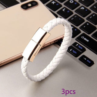 New Bracelet Charger USB Charging Cable Data Charging Cord For IPhone14 13 Max USB C Cable For Phone Micro Cable - Phosgene