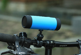 Mini Bicycle Outdoor Bluetooth Speaker Card Radio Flashlight Stereo Handsfree Call Loudspeaker - Phosgene