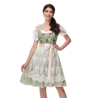 Munich Beer Lace Maid Performance Skirt Suit - Phosgene