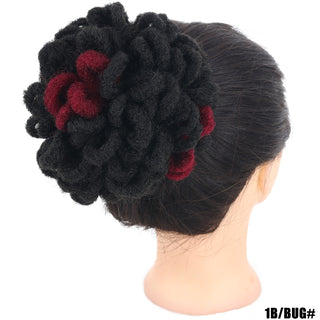 African Wig Bun Hair Bag Drawstring Dreadlocks Afro Hair Bag - Phosgene