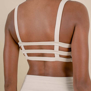 Yoga Suit Backless Spaghetti Straps Backless Bra Phosgene