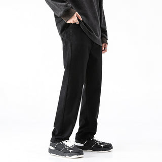 Men's Fashionable All-match Straight Long Pants - Phosgene