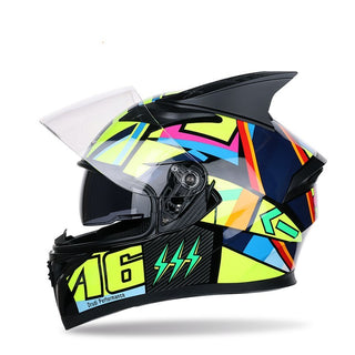 Four seasons corner motorcycle racing helmet - Phosgene