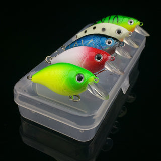 WALK FISH 5Pcs Lot Fishing Lure 5 Color Minnow Road Bait Small Fatty Fish Bait Fishing Gear Hard Bait Spinner Artificial Bait - Phosgene