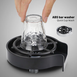 Bar Counter Cup Washer Sink High-pressure Spray Automatic Faucet Coffee Pitcher Wash Cup Tool Kitchen - Phosgene