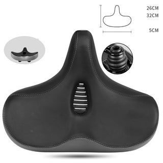 Enlarged And Thickened Large Butt Cushion Equipment Accessories Saddle - Phosgene