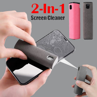 Mobile Phone Screen Cleaner Artifact Storage Integrated Mobile Phone Portable Computer Screen Cleaner Set - Phosgene