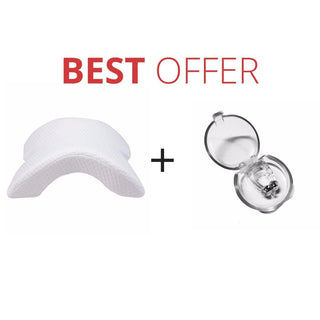 Silicone Magnetic Anti Snore Stop Snoring Nose Clip Sleep Tray Sleeping Aid Apnea Guard Night Device - Phosgene