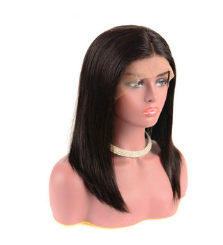 Straight human hair wigs13 * 4 Brazilian Hair - Phosgene