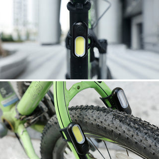 Bicycle Night Riding Lights Flashing Usb At Night - Phosgene