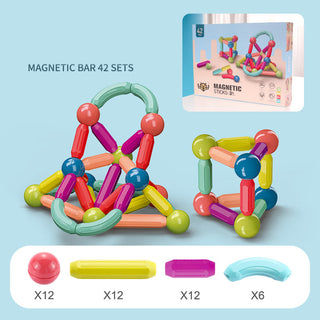 Baby Toys Magnetic Stick Building Blocks Game Magnets Children Set Kids Magnets For Children Magnetic Toy Bricks - Phosgene