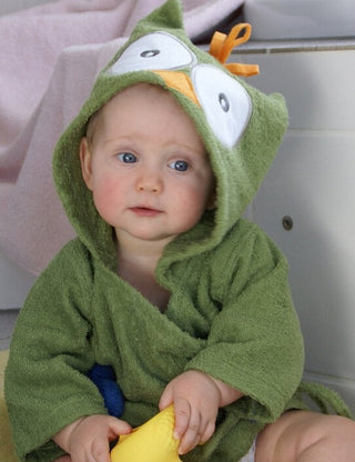 Cartoon Cute Animal Modeling Baby Bath Towels Baby Bathrobes Cotton Children's Bathrobes Baby Hooded - Phosgene