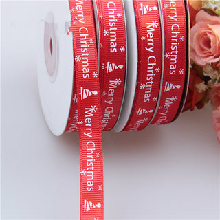 Christmas ribbon 1CM threaded ribbon small roll - Phosgene