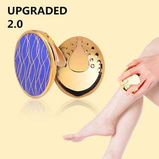 Upgraded Crystal Nano Epilator Crystal Hair Remover Magic Hair Eraser For Women And Men Physical Exfoliating Tool Painless Hair Eraser Removal Tool For Legs Back Arms - Phosgene