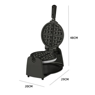 Household Round Rotating Waffle Machine Phosgene