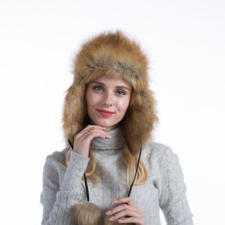 Autumn And Winter Ladies Korean Version Of Fox Fur To Keep Warm And Cold - Phosgene