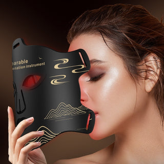 New Infrared Phototherapy Beauty Apparatus Face Led Color Light Skin Rejuvenation Beauty Mask - Phosgene