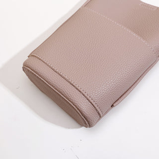 High-grade Soft Leather Mobile Phone Bag Female Crossbody - Phosgene