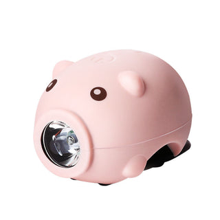 Children's Bicycle Piggy Horn Light USB Charging - Phosgene