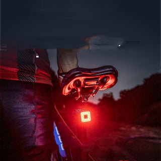 Usb Charging Road Bike Night Riding Taillights - Phosgene