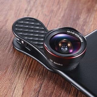 LQ-046 mobile phone lens wide-angle lens + macro lens external camera lens mobile phone mobile phone - Phosgene