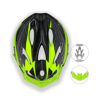 Integrated bicycle riding equipment riding helmet - Phosgene