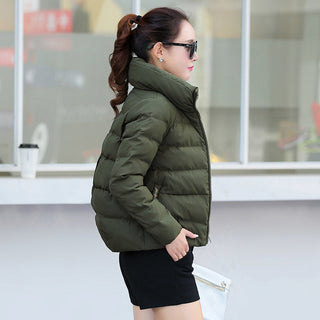 Fashionable warm short cotton coat - Phosgene