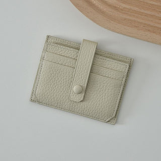 Ultra-thin Card Holder Women's South Korea Multi-card-slot Phosgene