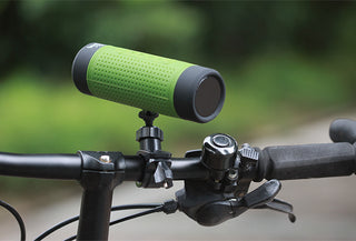 Mini Bicycle Outdoor Bluetooth Speaker Card Radio Flashlight Stereo Handsfree Call Loudspeaker - Phosgene