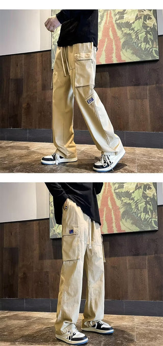 Men's Thin Multi-pocket Casual Pants Phosgene