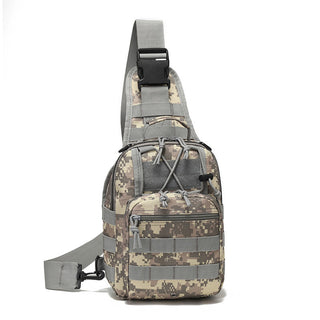 Oxford Cloth Cycling Bag Camouflage Outdoor Sports Small Chest Pannier Bag - Phosgene