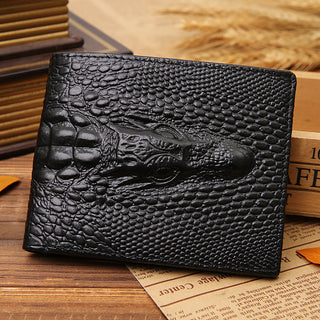 Vintage Genuine Leather Men's Coin Purse - Phosgene